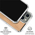 Natural Wood iPhone 16 Pro Clear Case
